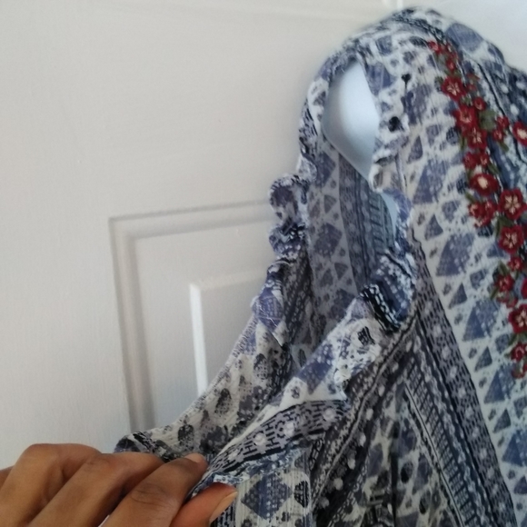 CHEROKEE Floral Dress. Size 3x/3EG - Picture 5 of 12